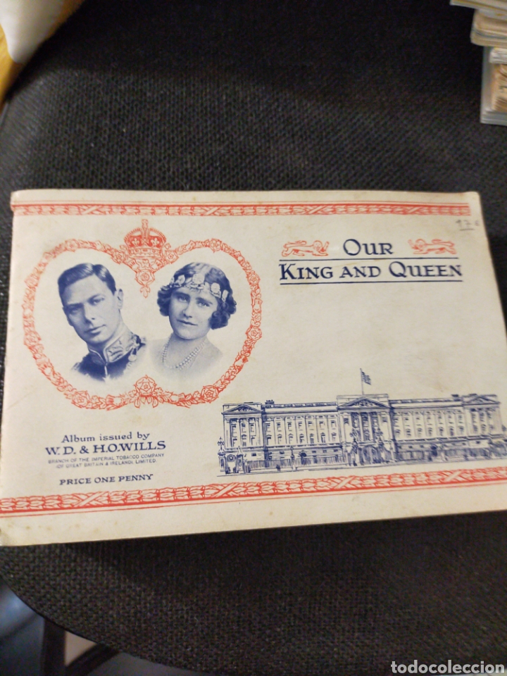 Colecionismo Caderneta: ALBUM INGL&Eacute;S CROMOS 50 COMPLETO MONARQU&Iacute;A MUY ANTIGUO BUEN ESTADO