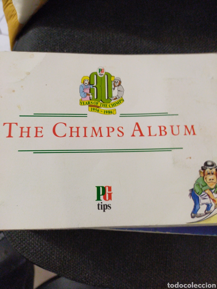 Collezionismo &Aacute;lbum: ALBUM INGL&Eacute;S CROMOS COMPLETO CHIMPANC&Eacute;S