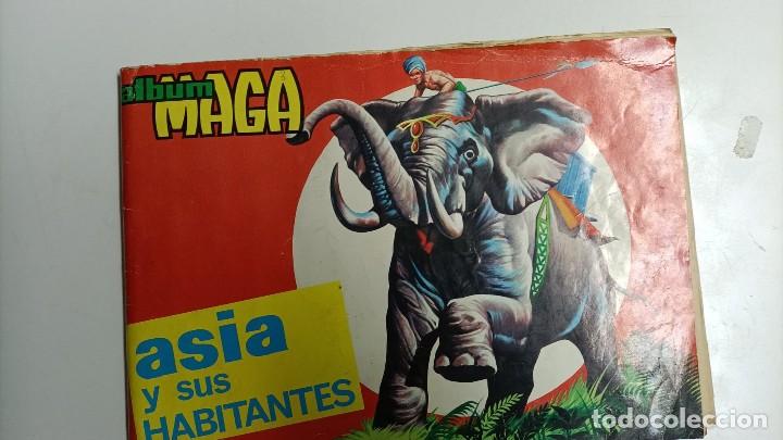 Colecionismo Caderneta: album completo asia y sus habitantes de maga