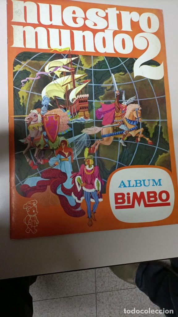 Colecionismo Caderneta: nuestro mundo n&ordm; 2 de bimbo, album completo