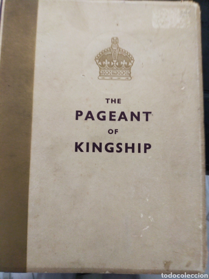 Colecionismo Caderneta: ALBUM INGL&Eacute;S monarqu&iacute;as JORGE VI ISABEL COMPLETO MUY ANTIGUO