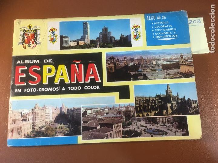 Collectable Albums: ALBUM DE ESPA&Ntilde;A EN FOTO CROMOS edit COLED 1967 . ALBUM CROMOS COMPLETO. FOTOS TODAS LAS PAGINAS