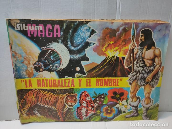 Coleccionismo Álbum: Album Completo La Naturaleza y el Hombre de Maga 1967 - Foto 1 - 264852374