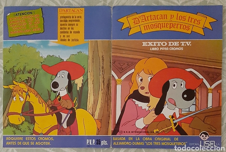 Collectionnisme Album: ALBUM CROMOS D'ARTACAN Y LOS TRES MOSQUEPERROS COMPLETOEDITORIAL LISEL