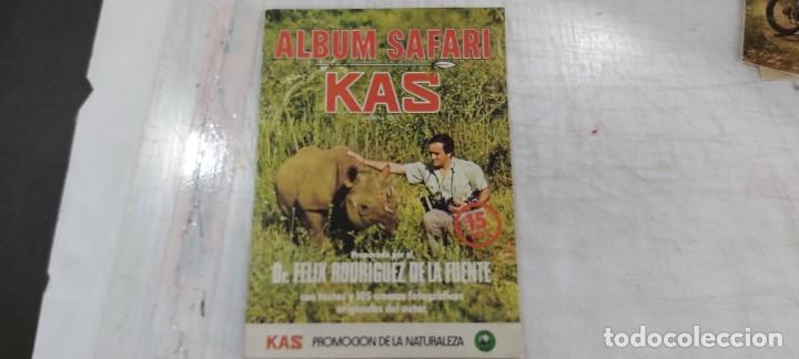 Collectionnisme Album: ANTIGUO ALBUM DE CROMOS album safari kas
