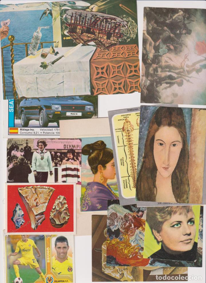 Coleccionismo &aacute;lbum: Lote de 13 cromos varios - Foto 1