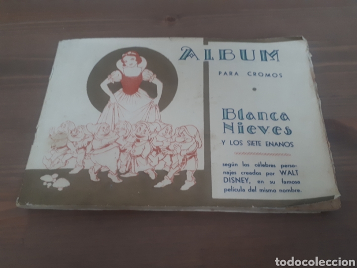Colecionismo Caderneta: Album blanca nieves y los siete enanitos fher completo