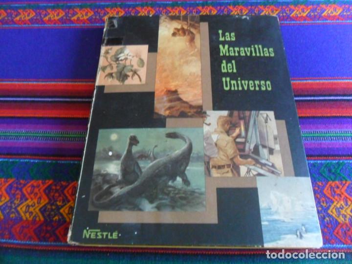 Colecionismo Caderneta: LAS MARAVILLAS DEL UNIVERSO II 2 COMPLETO SERIES 25 A 48. NESTL&Eacute; 1957. TAPAS DURAS.
