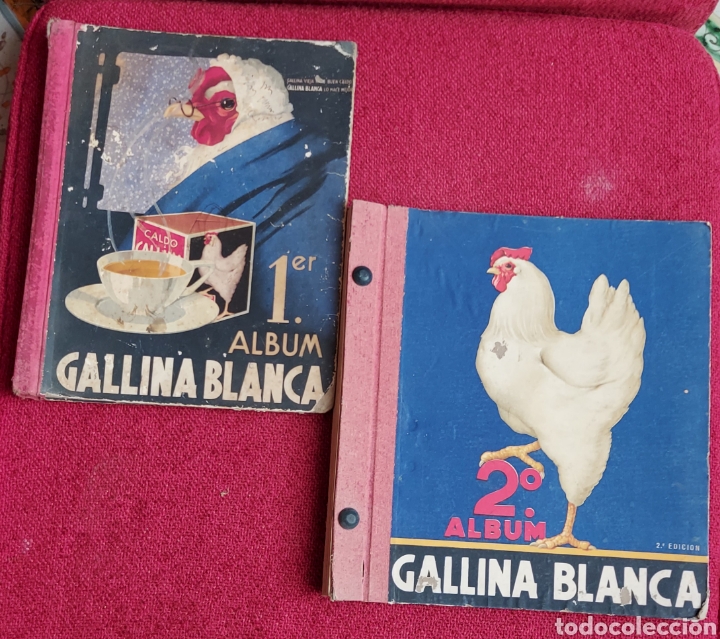 Collezionismo &Aacute;lbum: GALLINA BLANCA PRIMER ALBUM COMPLETO + SEGUNDO ALBUM INCOMPLETO