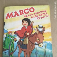 Collectionnisme Album: MARCO DE LOS APENINOS A LOS ANDES SEGUNDA PARTE DANONE ALBUM COMPLETO PERFECTO ESTADO!. Lote 276709148