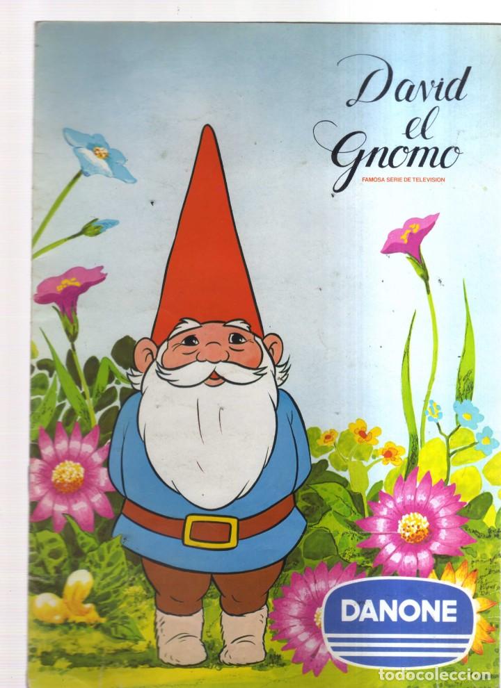 Coleccionismo &aacute;lbum: ALBUM DANONE DAVID EL GNOMO - Foto 1