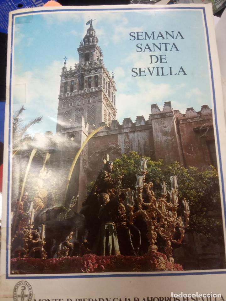 Colecionismo Caderneta: semana santa sevilla -,monte de piedad -completo