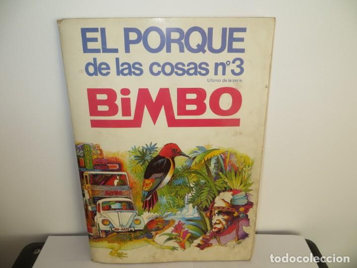 Colecionismo Caderneta: ALBUM BIMBO EL PORQUE DE LAS COSAS 3 , BIMBORAMA CON LUCKY LUKE COMPLETO,REGALADO VER DESCRIPCION