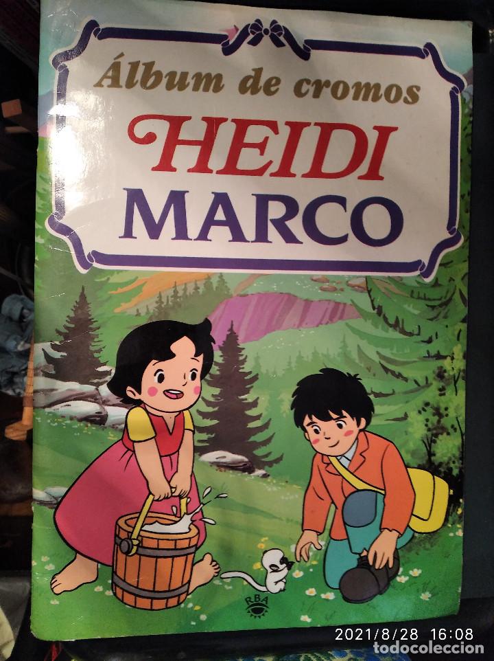 Colecionismo Caderneta: Heidi y Marco album de cromos completo
