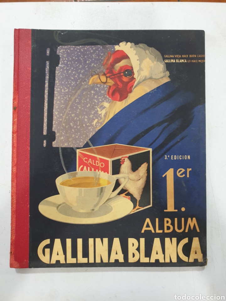 Collezionismo &Aacute;lbum: GALLINA BLANCA PRIMER &Aacute;LBUM COMPLETO. 3ERA EDICI&Oacute;N
