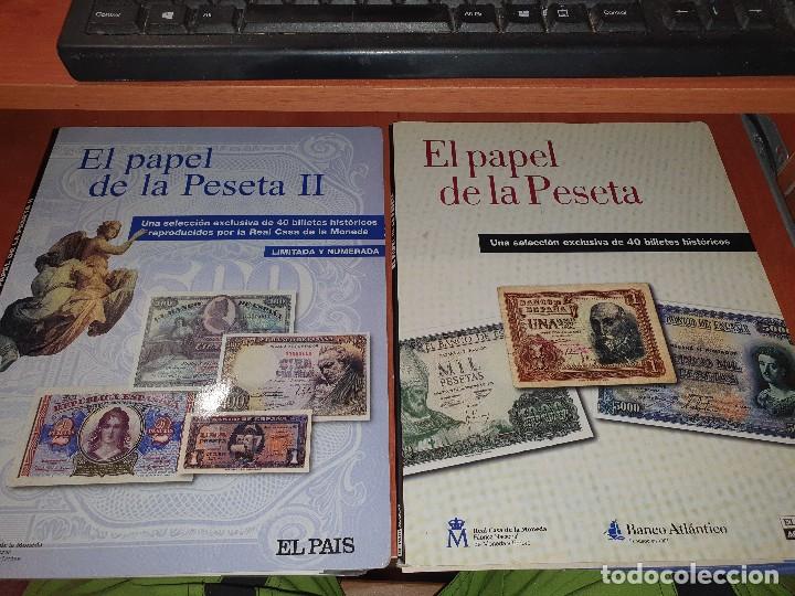 Collezionismo &Aacute;lbum: El papel de la peseta, albumes i y ii, completos