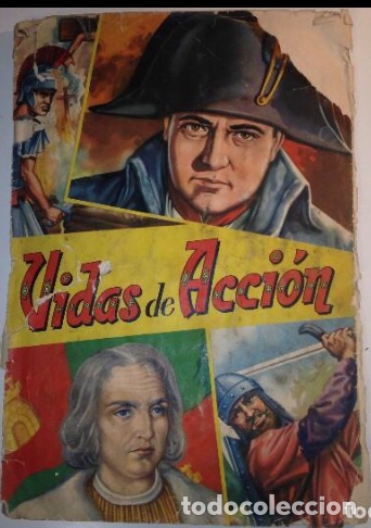 Collectionnisme Album: &Aacute;LBUM VIDAS DE ACCI&Oacute;N. FHER 1958