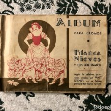 Coleccionismo Álbum: BLANCANIEVES Y LOS SIETES ENANITOS, 216 CROMOS, ¡COMPLETO!, AÑOS 40, (FHER), WALT DISNEY!