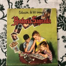 Coleccionismo Álbum: HISTORIA SAGRADA, 100 CROMOS, ¡COMPLETO!, AÑOS 50, (JUAN BARGUÑO Y CIA S.L.), CHOCOLATES TUPINAMBA!!