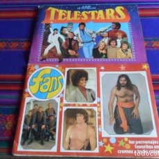 Coleccionismo Álbum: FANS 2ª VERSIÓN COMPLETO Y TELE-STARS TELESTARS 2ª STARSKY Y HUTCH INCOMPLETO. ED ESTE AÑOS 70. BE.