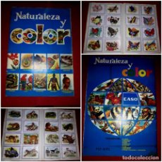 Coleccionismo Álbum: ALBUM NATURALEZA Y COLOR COMPLETO E.A.S.O.. Lote 289705563