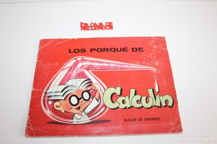 Coleccionismo &Aacute;lbum: ALBUM COMPLETO - LOS PORQUE CALCULIN - A&Ntilde;O 1982