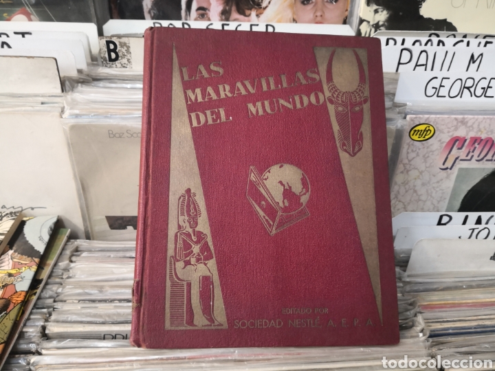 Collectionnisme Album: &Aacute;lbum de cromos, maravillas del mundo, Nestl&eacute;, completo