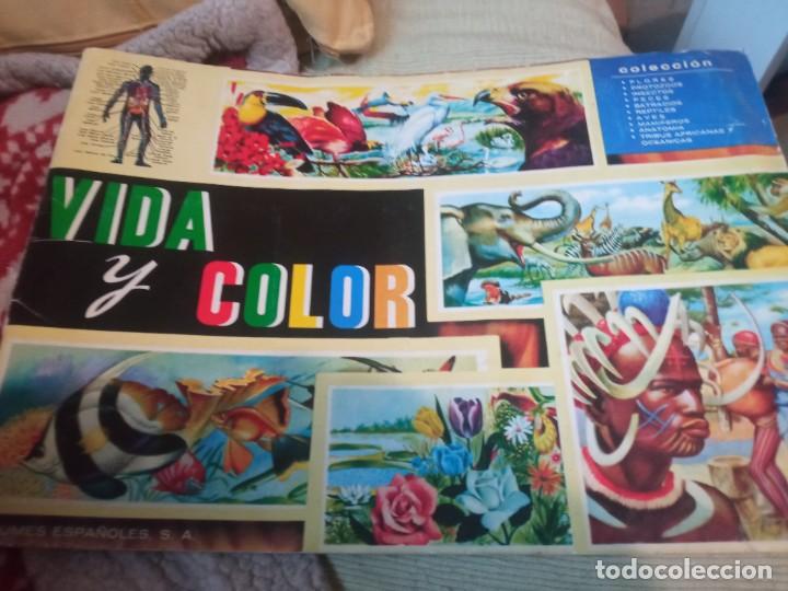 Coleccionismo &aacute;lbum: Album vida y color - Foto 1