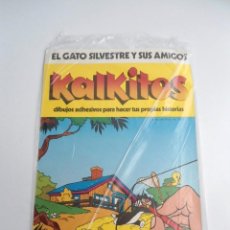 Coleccionismo Álbum: KALKITOS - EL GATO SILVESTRE Y SUS AMIGOS - GILLETTE EDIGRAF 1978 - NUEVO A ESTRENAR. Lote 270976608