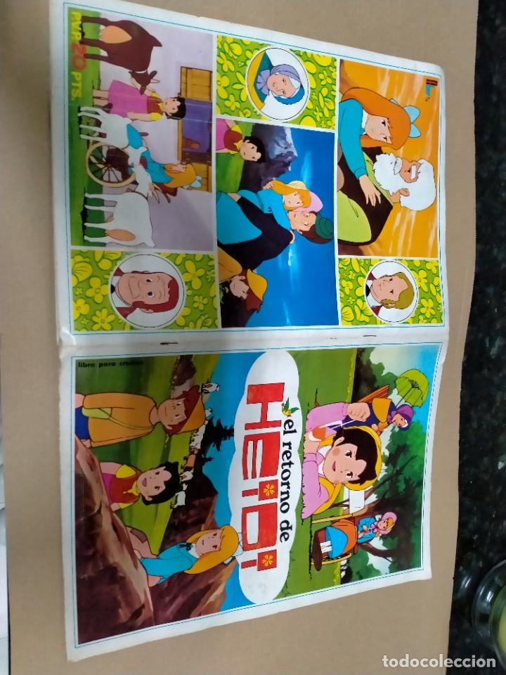 Collectionnisme Album: album de cromos completo de el retorno de heidi