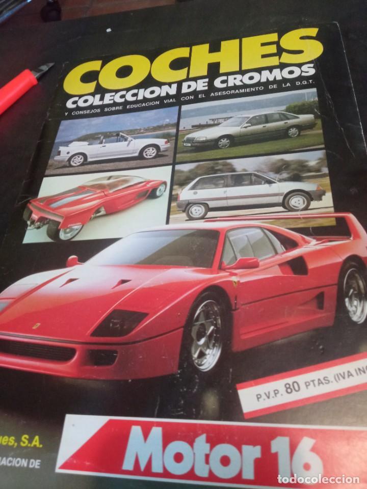 Coleccionismo &Aacute;lbum: Album coches motor 16
