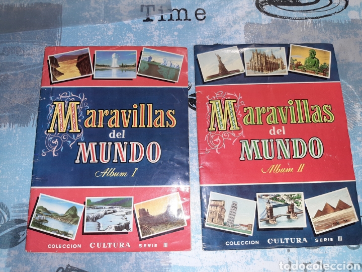 Collezionismo &Aacute;lbum: Maravillas del mundo I y II &aacute;lbumes completos Bruguera 1956