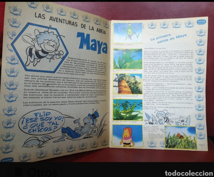 Coleccionismo &aacute;lbum: La abeja Maya de Danone - Foto 2