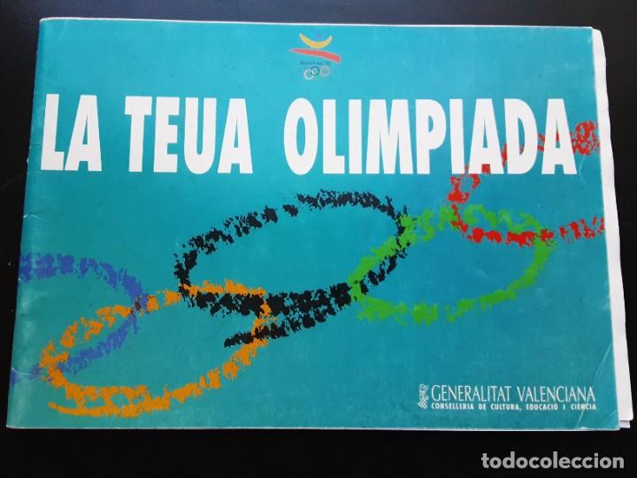 Collezionismo &Aacute;lbum: &Aacute;LBUM LA TEUA OLIMPIADA, completo con los cromos sin cortar y sin pegar