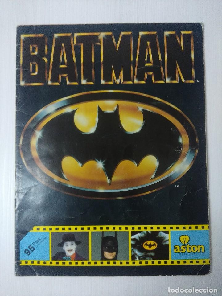 Coleccionismo &aacute;lbum: ALBUM DE CROMOS COMPLETO/BATMAN/EDITORIAL ASTON. - Foto 1