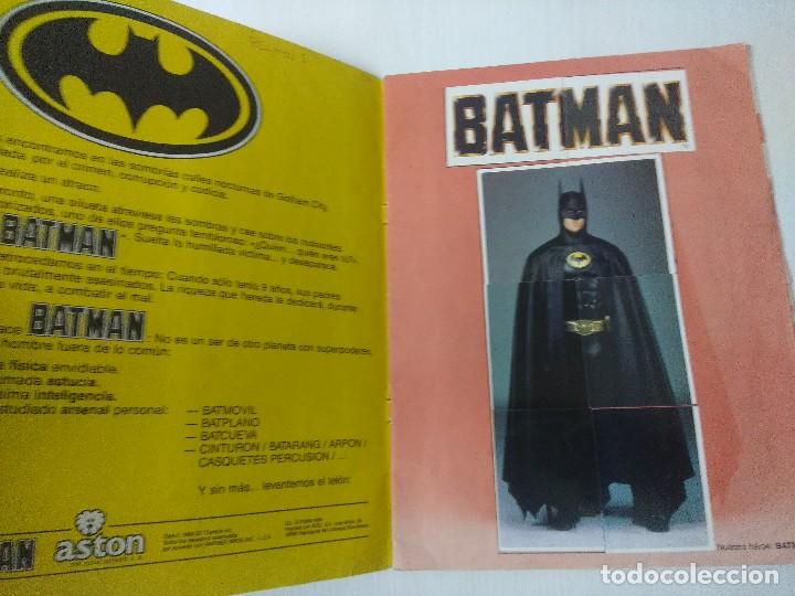 Coleccionismo &aacute;lbum: ALBUM DE CROMOS COMPLETO/BATMAN/EDITORIAL ASTON. - Foto 5