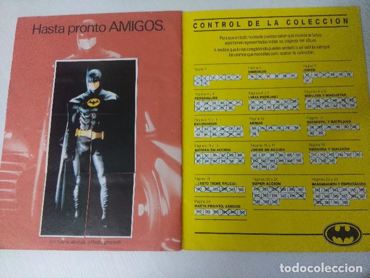 Coleccionismo &aacute;lbum: ALBUM DE CROMOS COMPLETO/BATMAN/EDITORIAL ASTON. - Foto 8