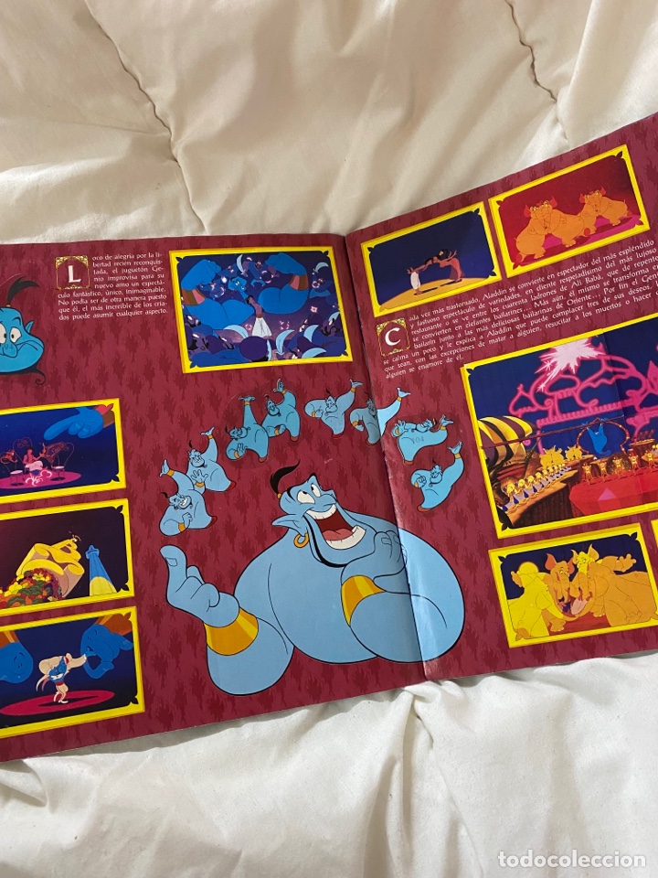 Coleccionismo &aacute;lbum: &Aacute;LBUM ALADDIN COMPLETA Y PEGADA - Foto 3