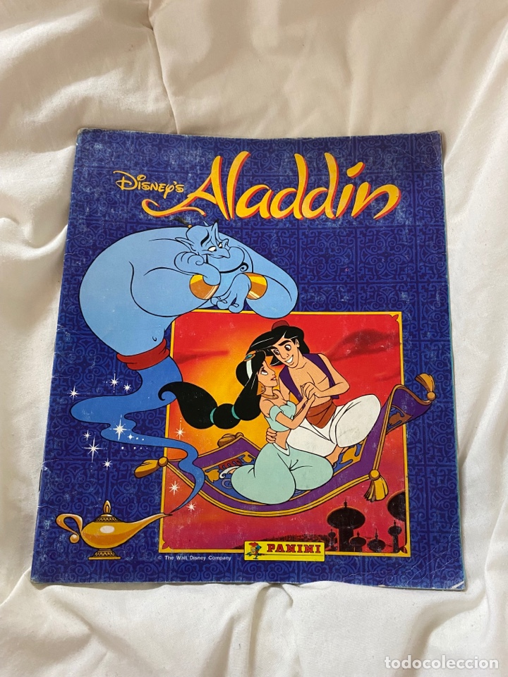 Coleccionismo &aacute;lbum: &Aacute;LBUM ALADDIN COMPLETA Y PEGADA - Foto 1