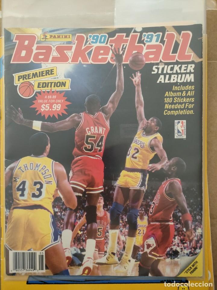 Colecionismo Caderneta: BASKETBALL 90 91 . PANINI. NBA. COMPLETO