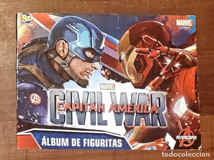 Collectable Albums: Album de Cromos Completo - Capitan Am&eacute;rica: Civil War - SD + Env&iacute;o Gr&aacute;tis
