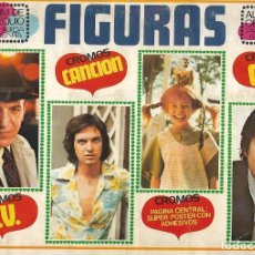 Coleccionismo Álbum: FIGURAS - COMPLETO CON POSTER CENTRAL. Lote 299819673