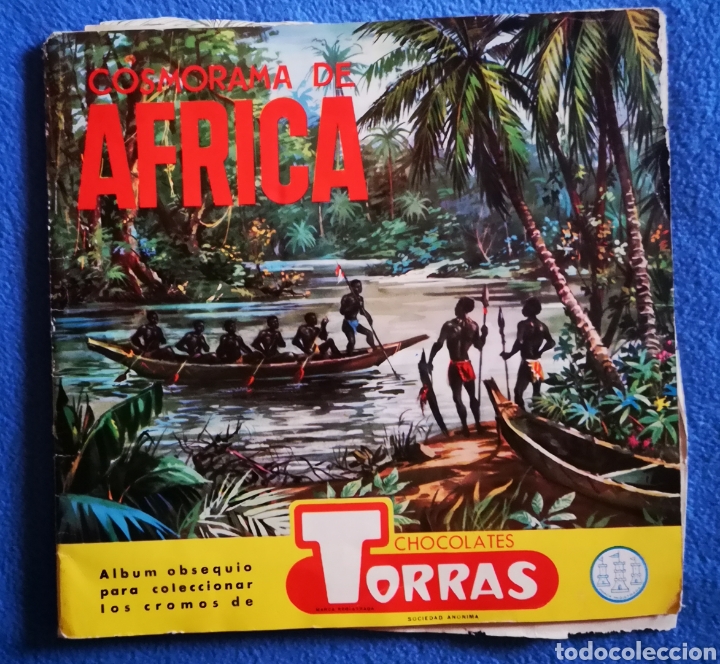 Colecionismo Caderneta: ALBUM CHOCOLTES TORRAS - COSMORAMA AFRICA - 230 CROMOS, COMPLETO