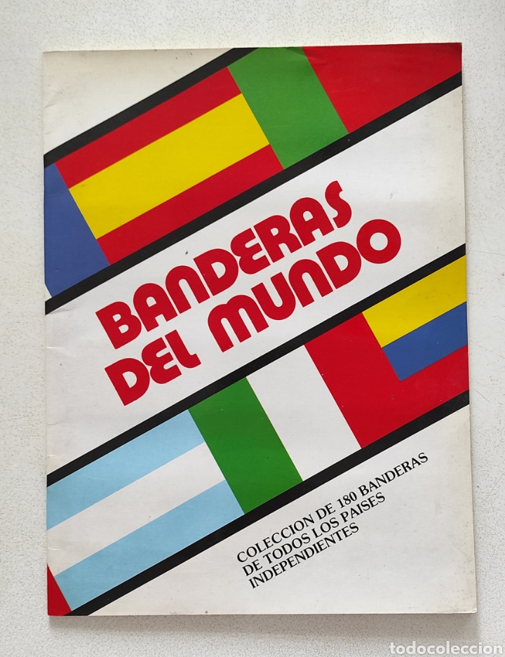 Colecionismo Caderneta: &Aacute;lbum Banderas del Mundo - Nueva Lente - Completo