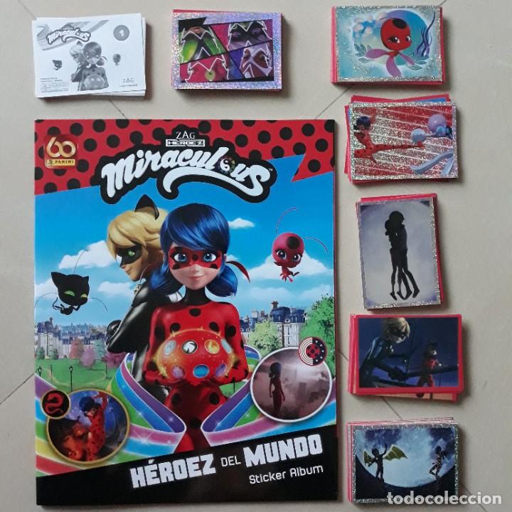 Panini Miraculous Heroez in The World-L'Album Stickers 004140AF 