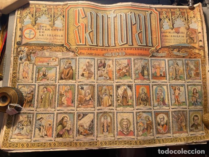 Collezionismo &Aacute;lbum: SANTORAL DEL A&Ntilde;O Y OTROS TEMAS PIADOSOS ALBUM COMPLETO DE MAS DE 400 ESTAMPAS RELIGIOSAS -