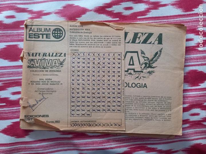 Sammeln Sammelalbum: ALBUM DE CROMOS NATURALEZA VIVA ALBUM ESTE, COMPLETO SIN POSTER ni caratulas