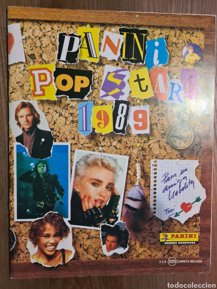 Collectionnisme Album: PANINI POP STARS 1989 MATUTANO PEGATRE LAS ESTRELLAS DEL ROCK