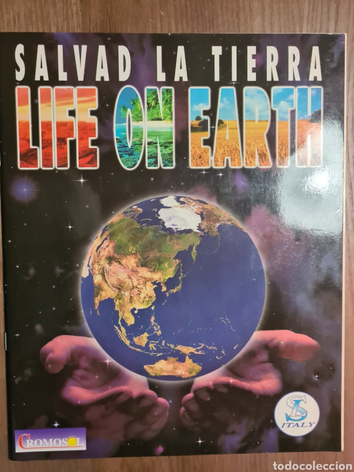 Collectionnisme Album: SALVAD LA TIERRA LIFE ON EARTH CROMOSOL ITALY 1996