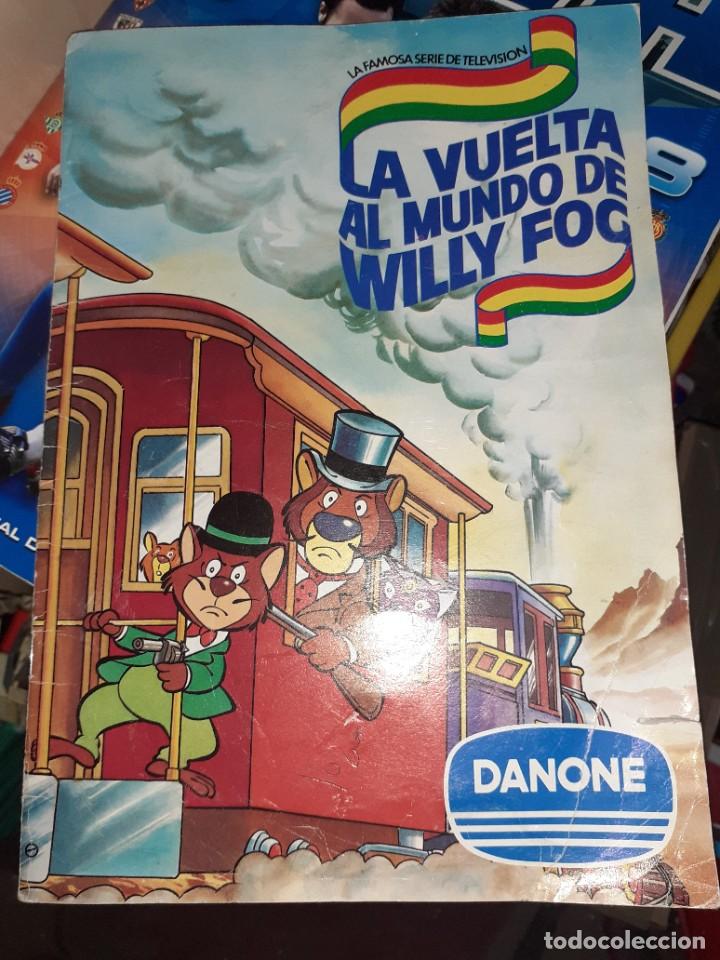 Sammeln Sammelalbum: Album Danone 1986.La Vuelta al Mundo de Willy Fog.